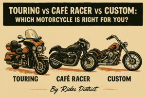 Touring vs Cafe Racer vs Custom