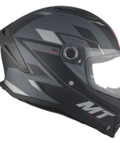 Full-Face-Helmet-MT-Helmets- Stinger-2-ZIZVE-C2-BLACK-MATTE-Right and front