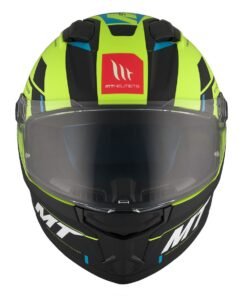 MT HELMETS-STINGER 2- ZIVZE -C3-FLUOR-MATT-FRONT