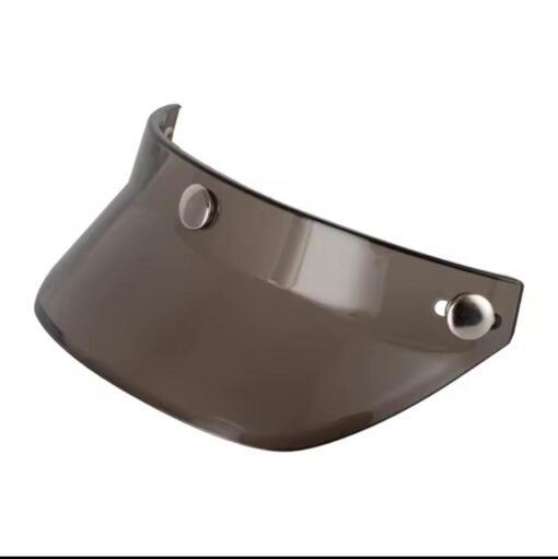 Open-Face-Helmet-Visor-Brown