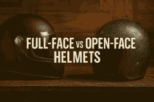 Full Face or Open-Face Helmets