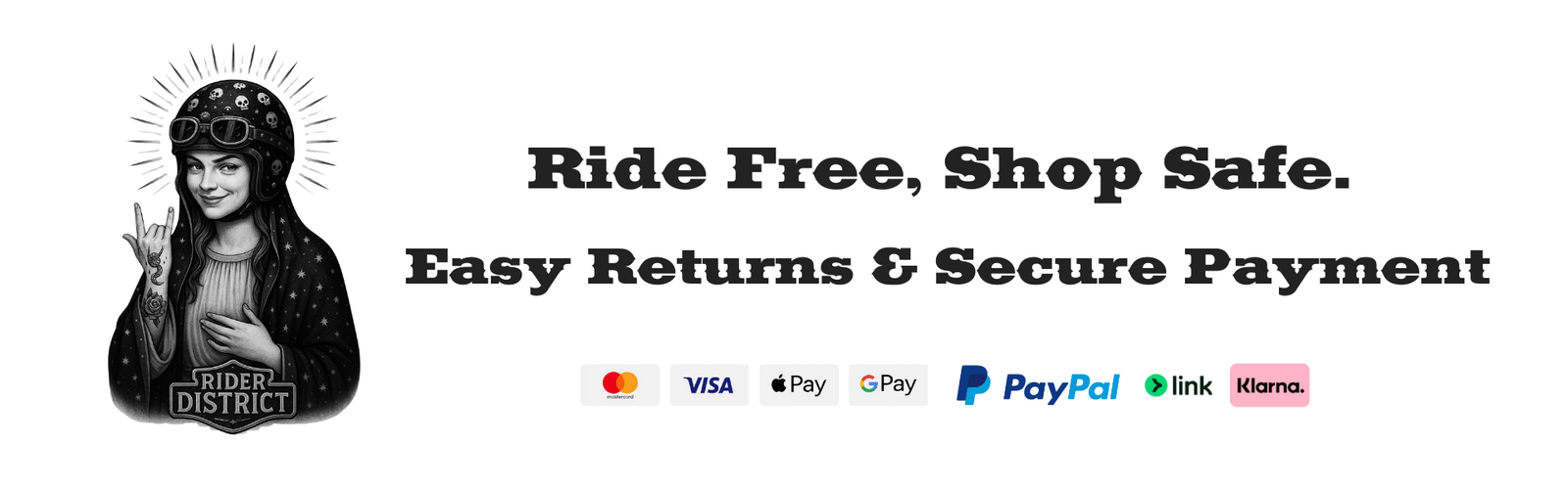 Ride Free, Shop Safe – Easy Returns & Secure Payment