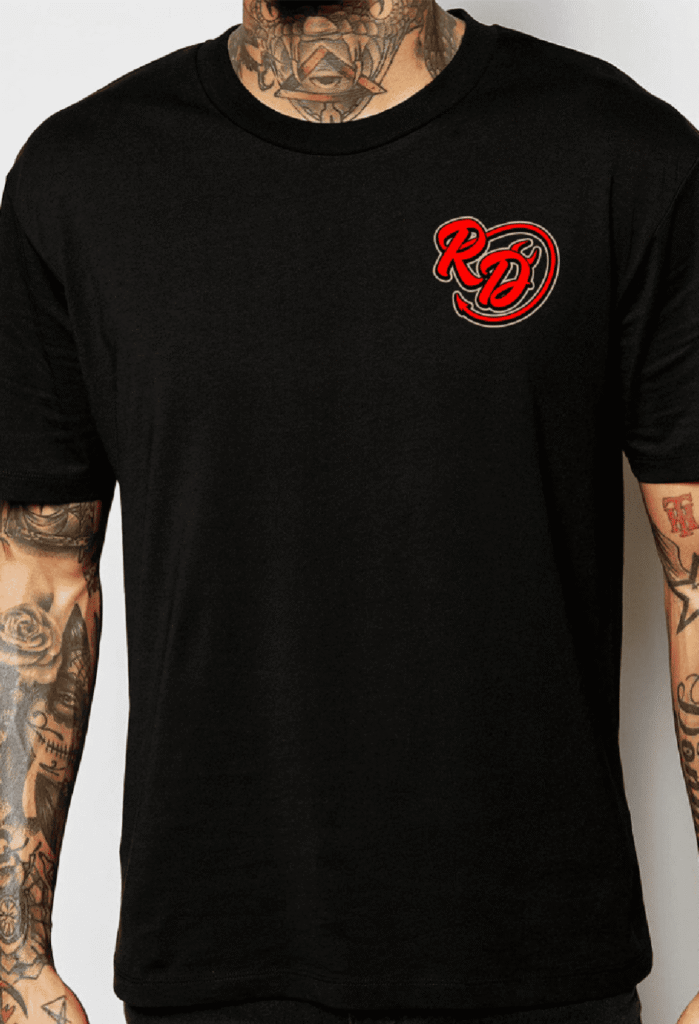 Biker T-shirt Fuck The Rules Front