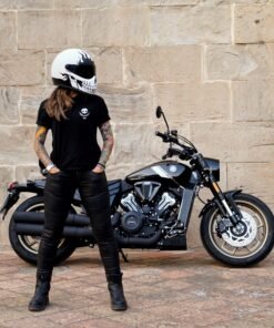 Alternative view of Biker T-Shirt “Life on Wheels”