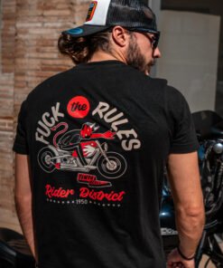 Biker T-Shirt “Fuck The Rules” - Image 3