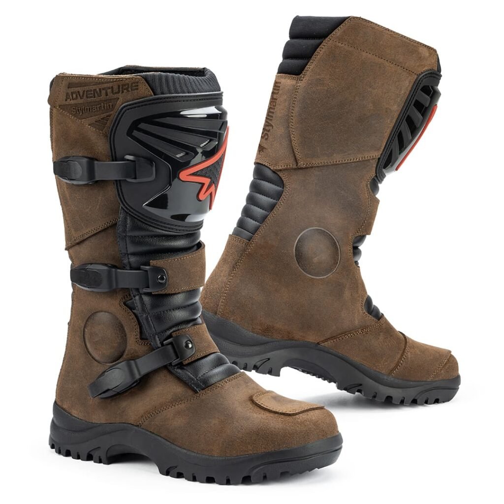 stylmartin_boots_overlander_brown_front
